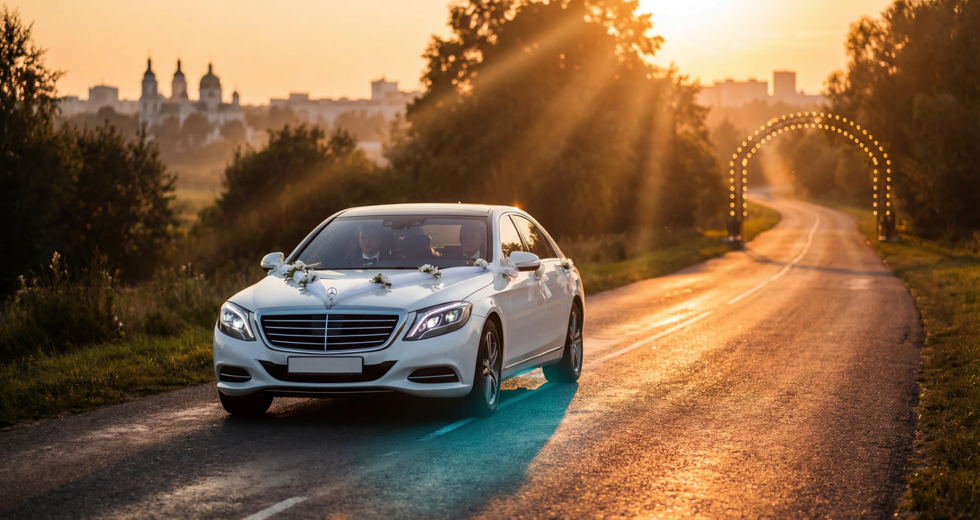 Mercedes S-Class W223 &mdash; свадебный автомобиль в Минске от DreamCars