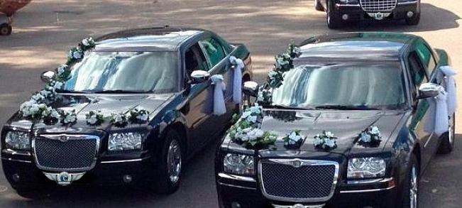 Свадебный кортеж Chrysler 300C