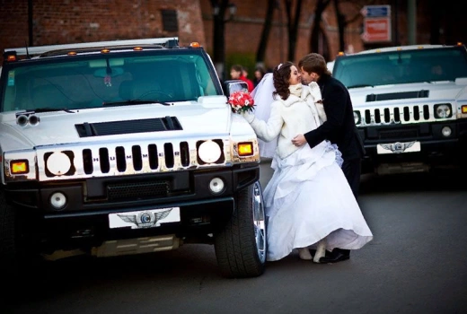 Hummer H2 White