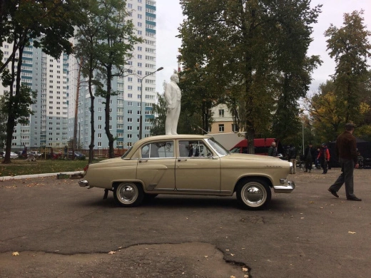 Газ 21 Волга Белый