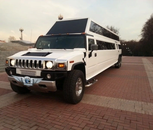Hummer H2 2-ух ярусный Белого цвета