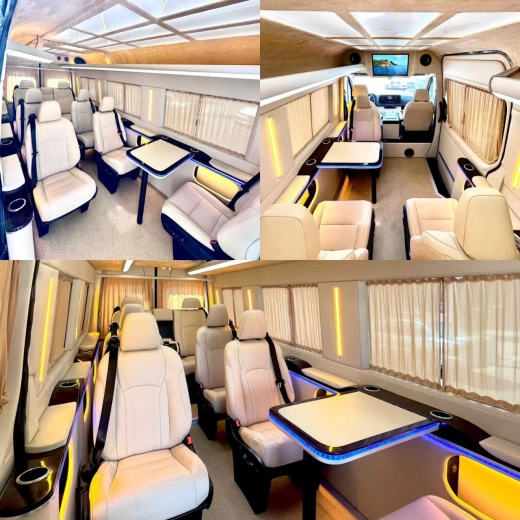 Mercedes-Benz Sprinter Black VIP-8