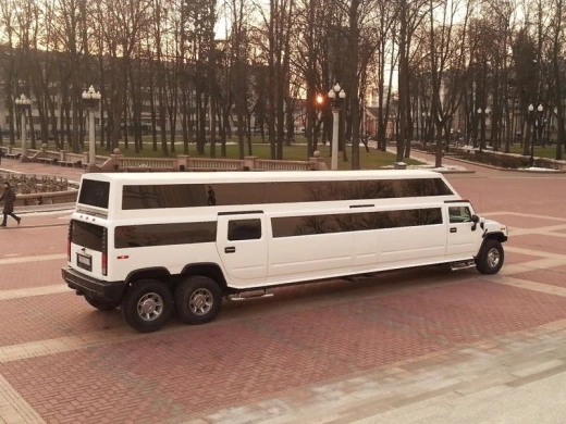 Hummer H2 2-ух ярусный Белого цвета