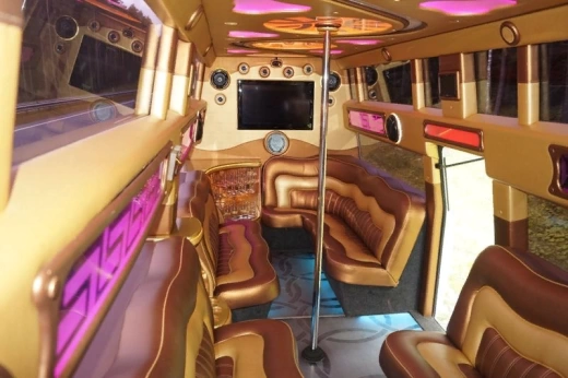 Hummer H2 2-ух ярусный Белого цвета