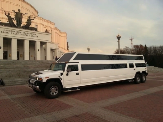 Hummer H2 2-ух ярусный Белого цвета