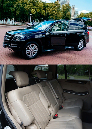 Аренда Mercedes-Benz GL 2015 Black в Минске