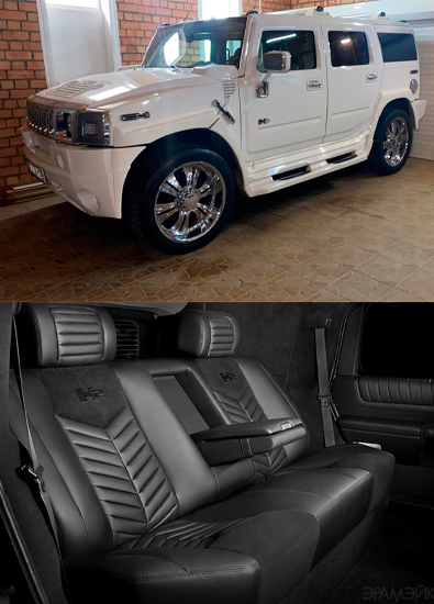 Аренда Hummer H2 White в Минске