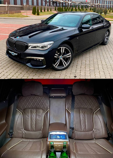 Аренда BMW 7-series G12 в Минске