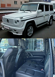 Аренда Mercedes-Benz G-class Gelandewagen White в Минске